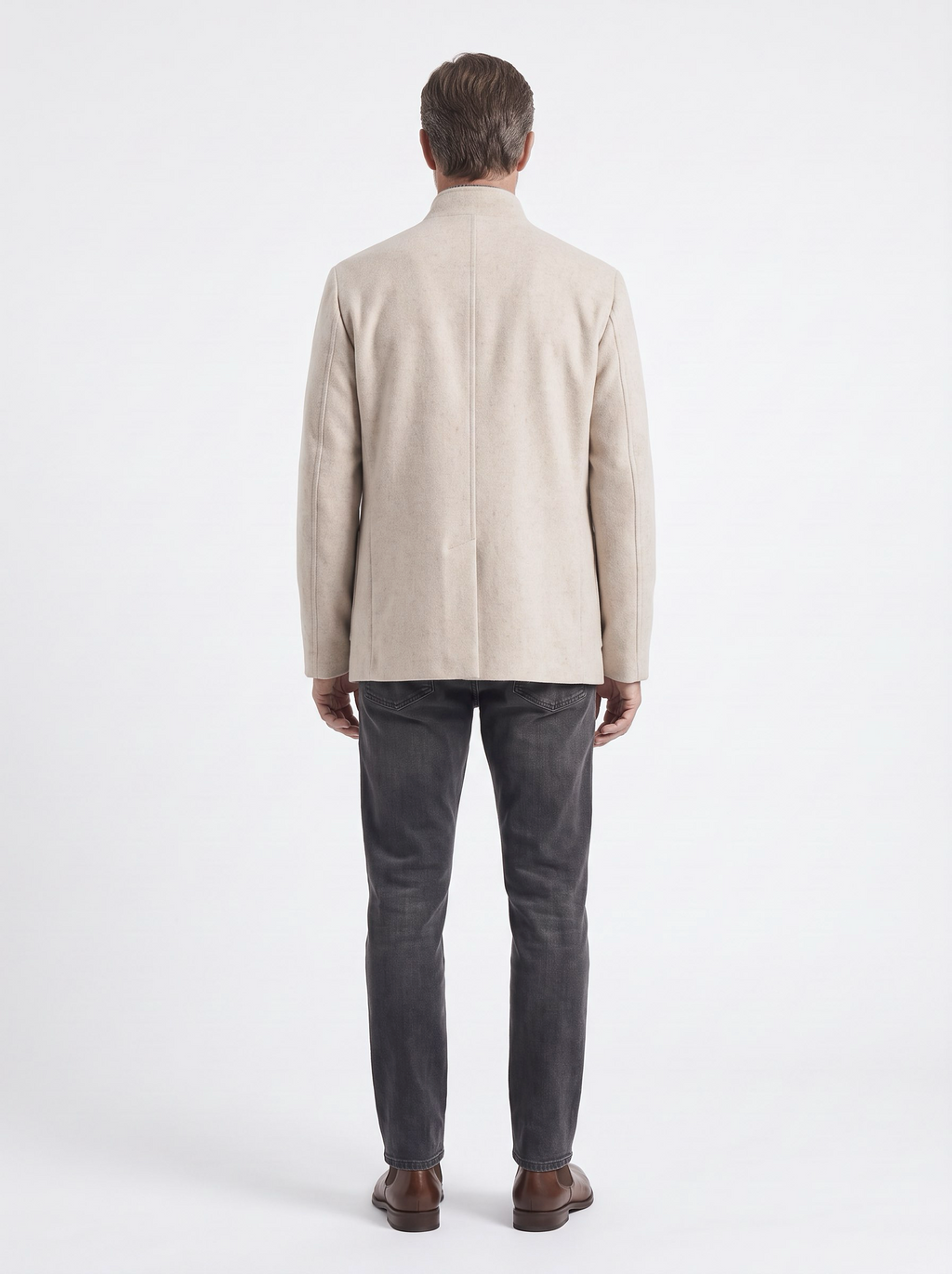 Oatmeal Cashmere Spagna Jacket