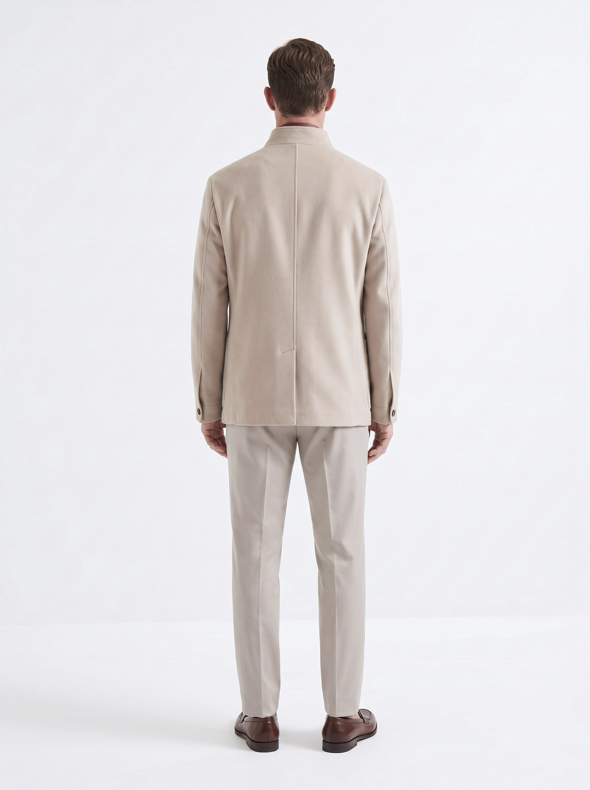 Oatmeal Cashmere The Count Jacket