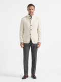 White Cashmere The Count Jacket