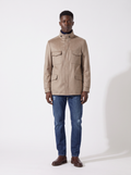 Ecru Cashmere Traveller Field Jacket