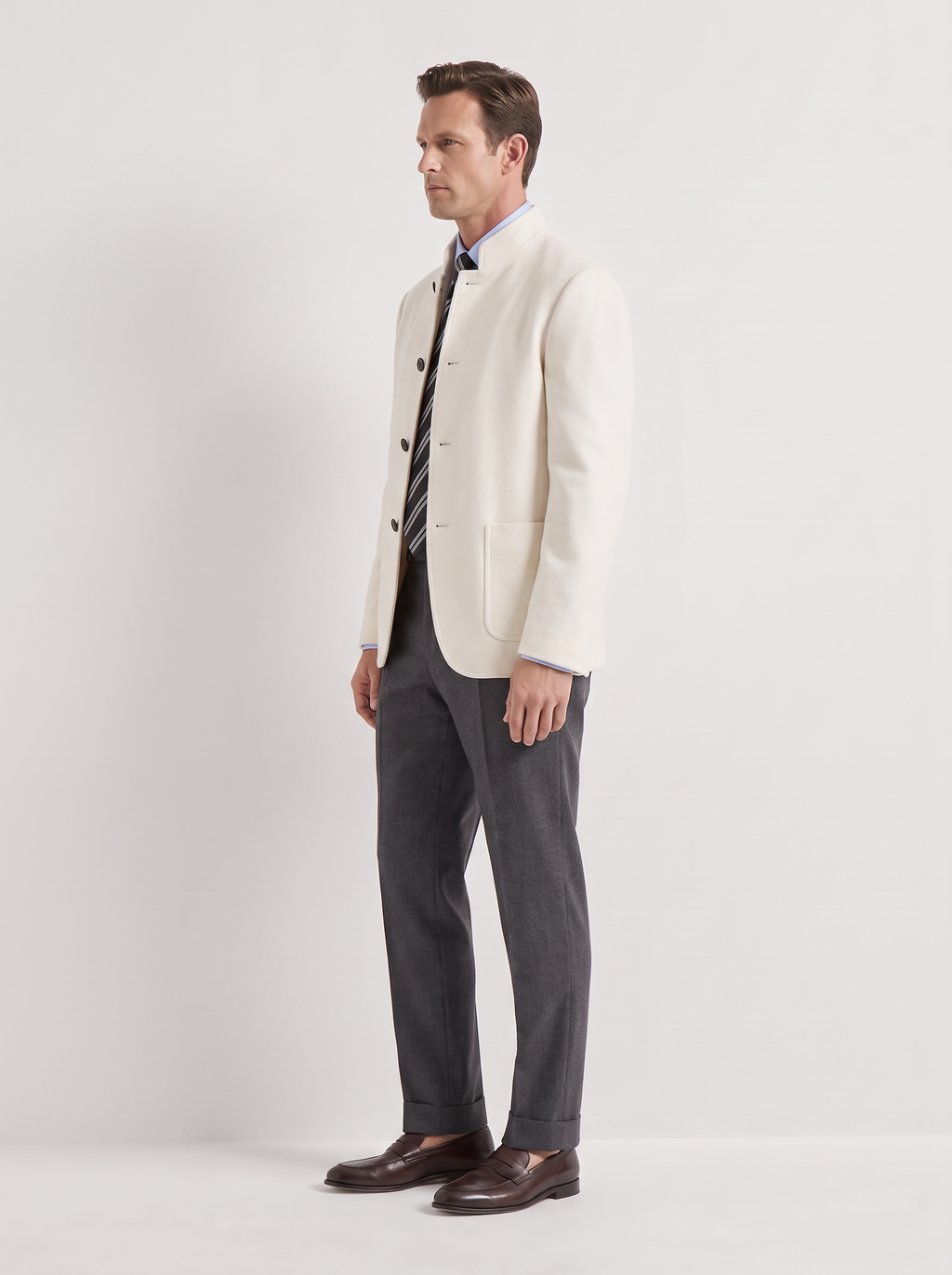 White Cashmere Spagna Jacket