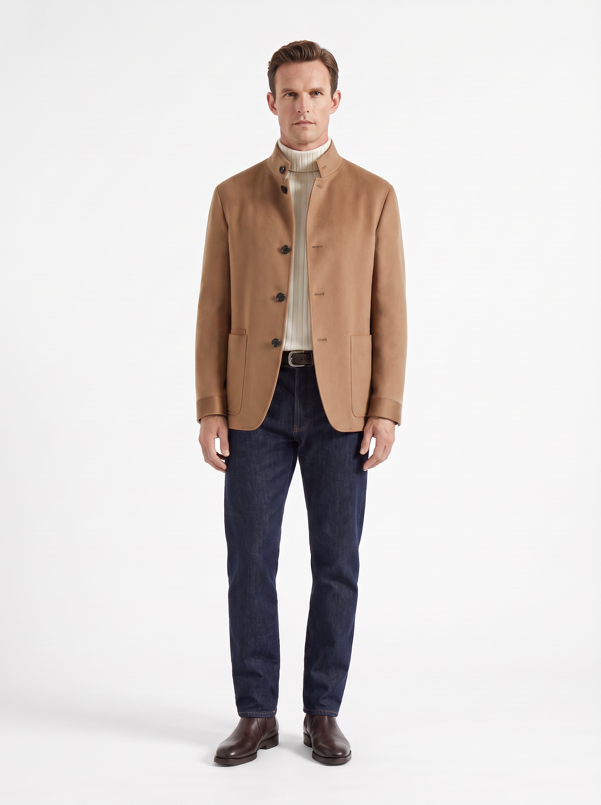 Camel Cashmere The Count Jacket