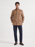 Camel Cashmere Traveller Field Jacket