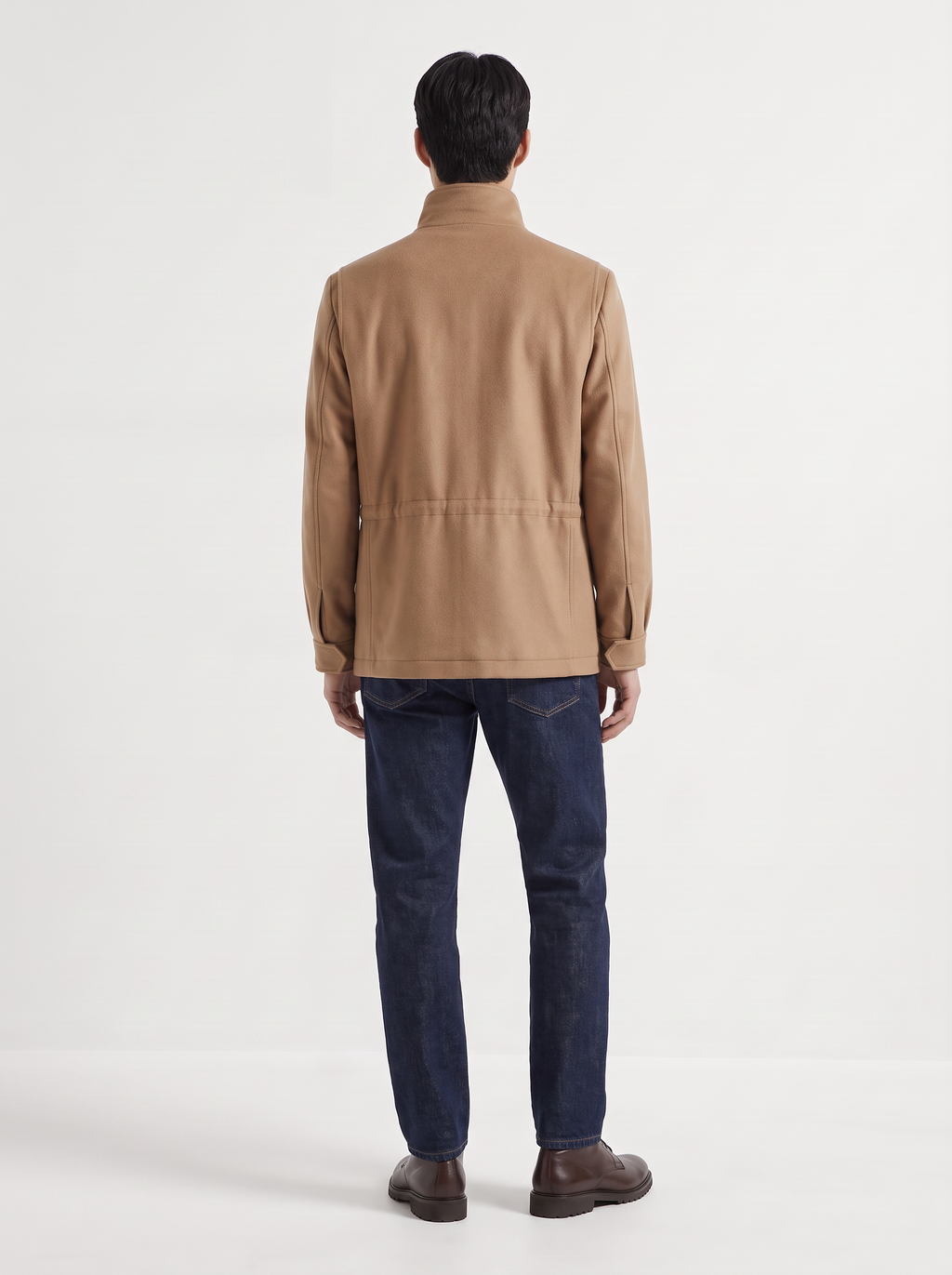Camel Cashmere Traveller Field Jacket
