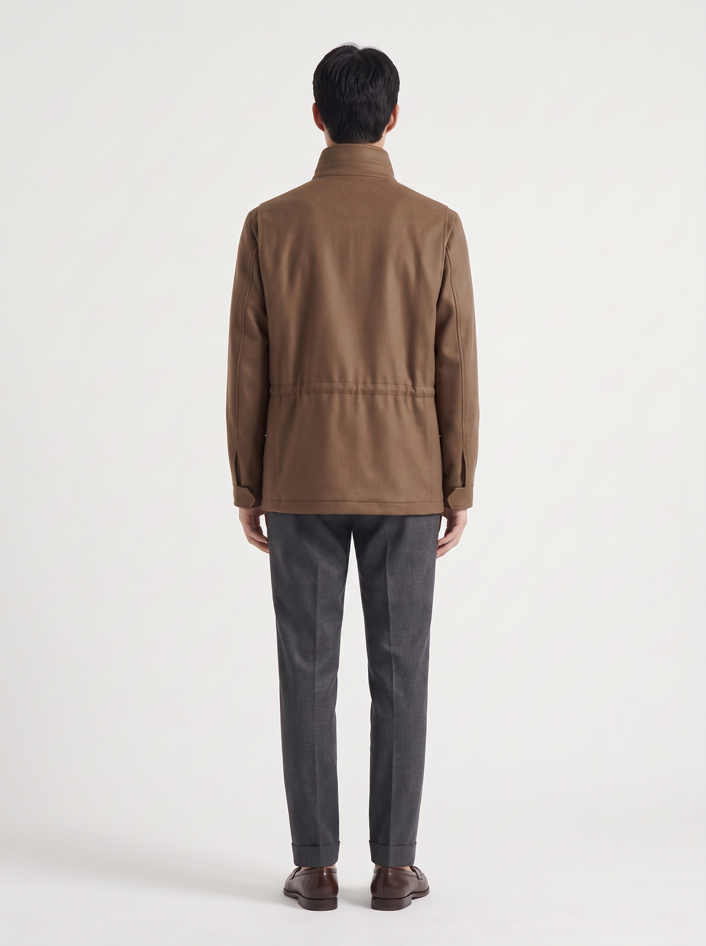 Tobacco Cashmere Traveller Field Jacket