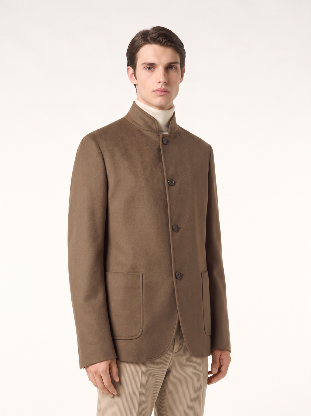 Tobacco Cashmere Spagna Jacket