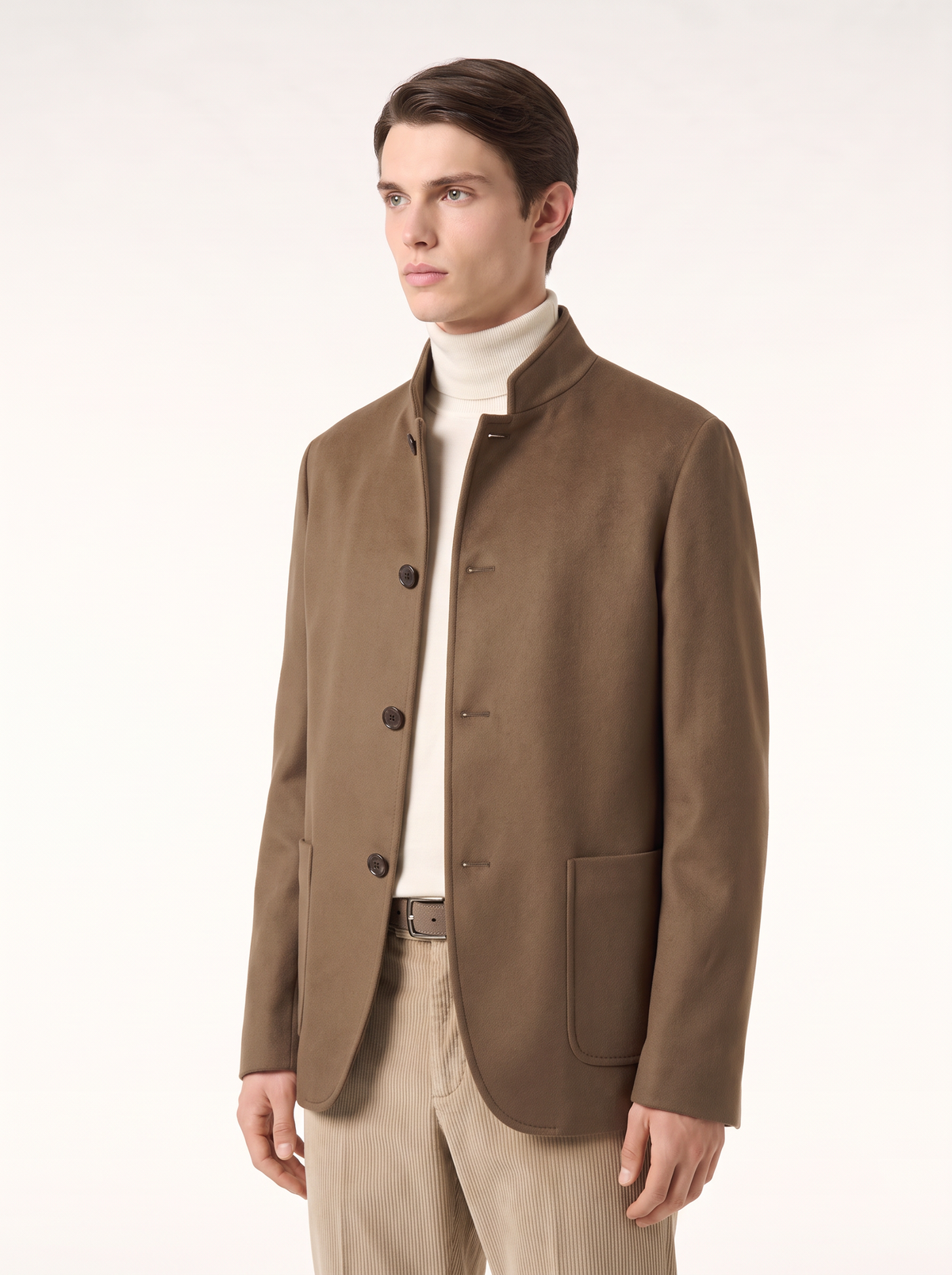 Tobacco Cashmere Spagna Jacket