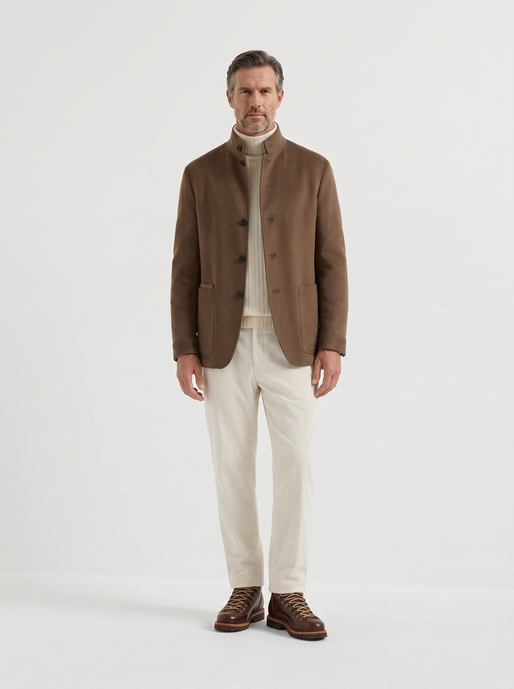 Tobacco Cashmere The Count Jacket