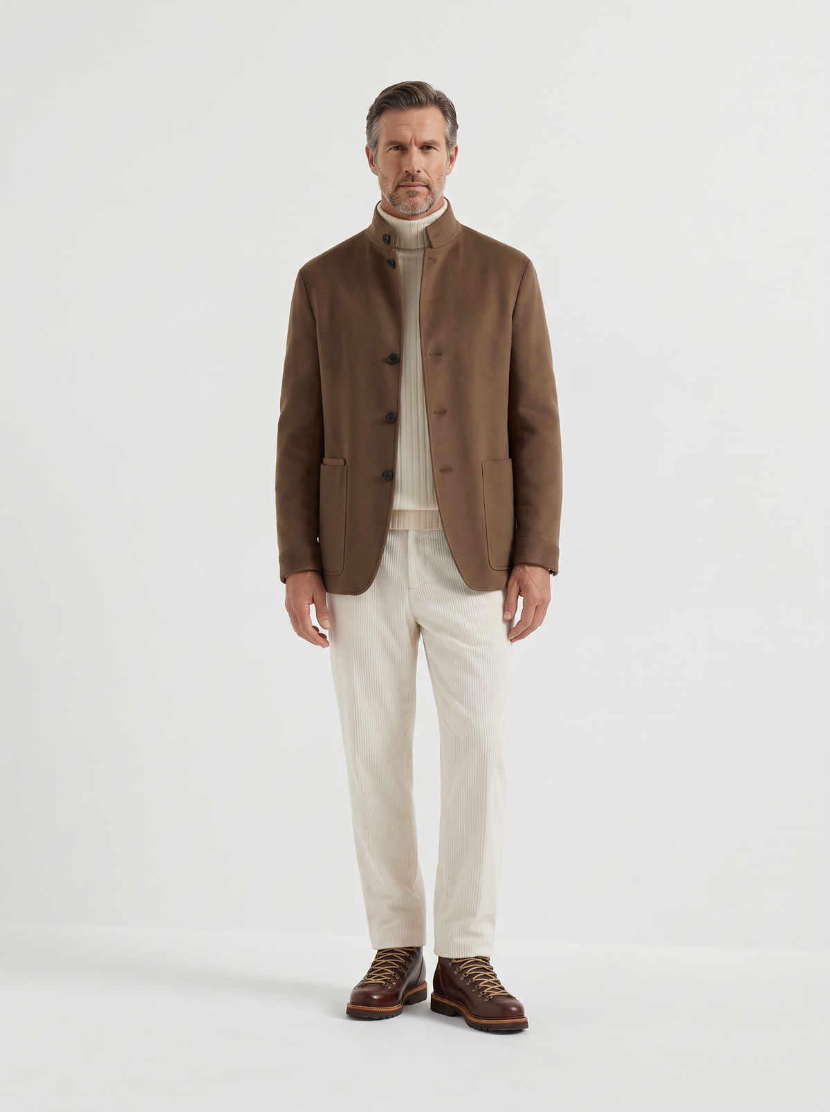 Tobacco Cashmere The Count Jacket