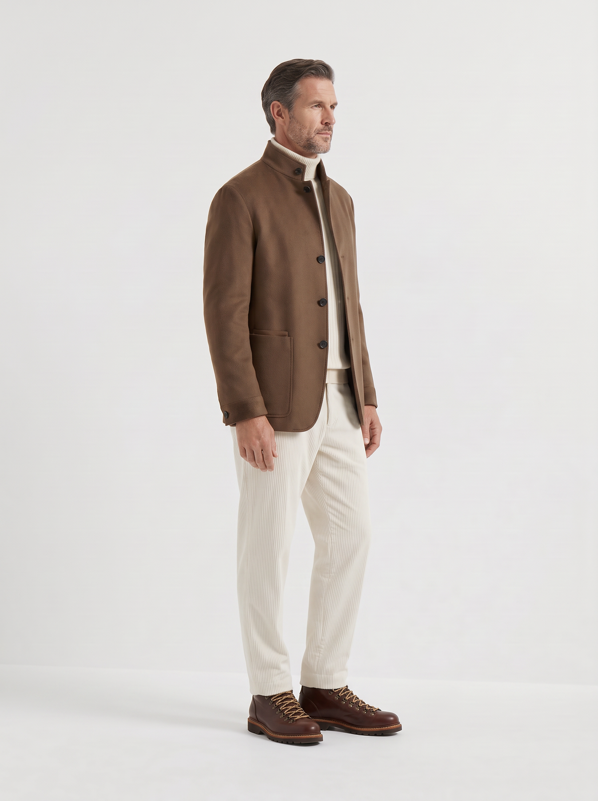 Tobacco Cashmere The Count Jacket
