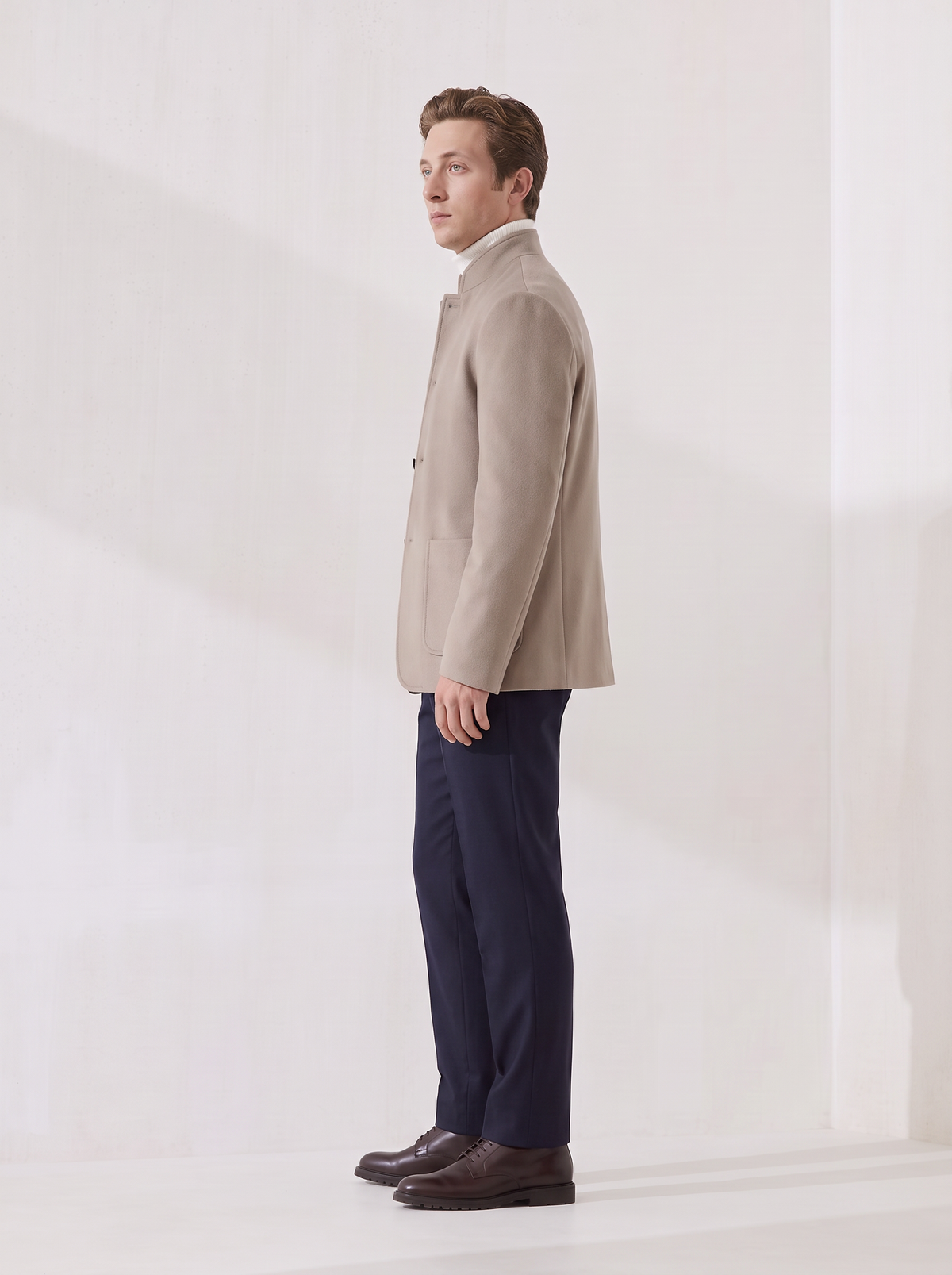 Ecru Cashmere Spagna Jacket