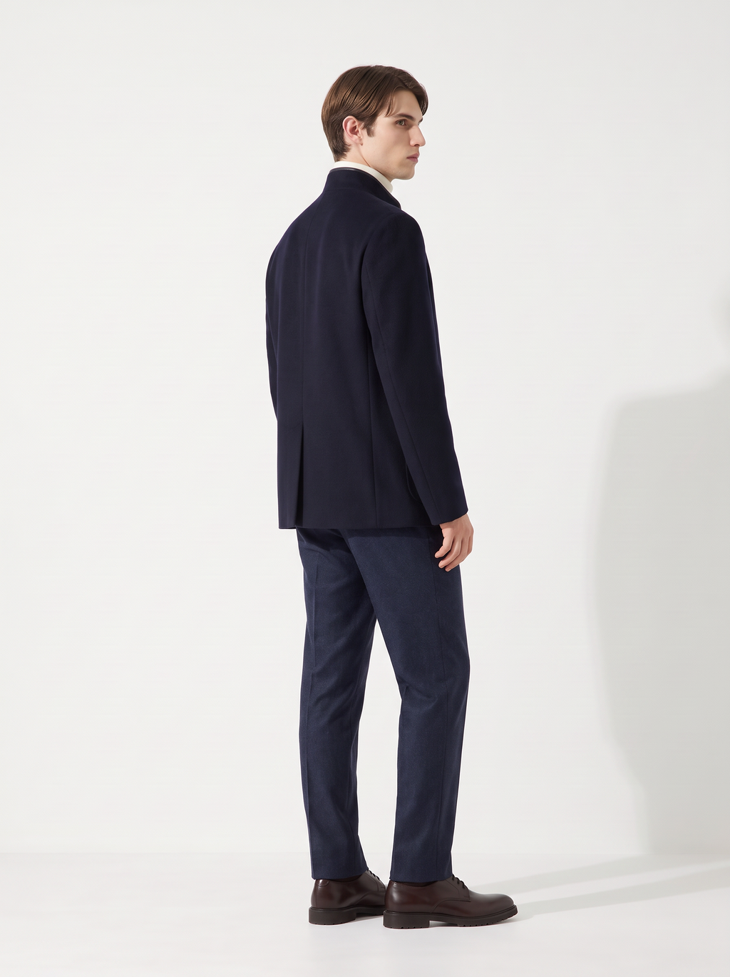 Dark-Navy Cashmere Spagna Jacket