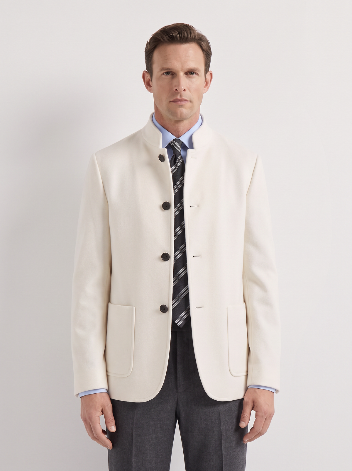White Cashmere Spagna Jacket