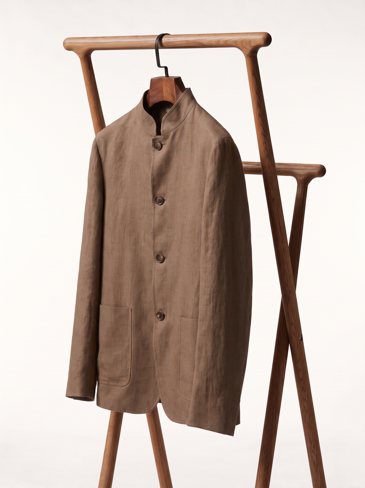 Tobacco Linen Spagna Jacket