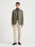 Sage Green Linen Spagna Jacket