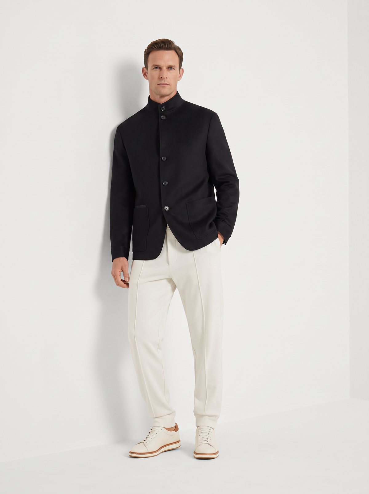 Black Cashmere The Count Jacket