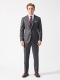 Gray Twill Drape Suit