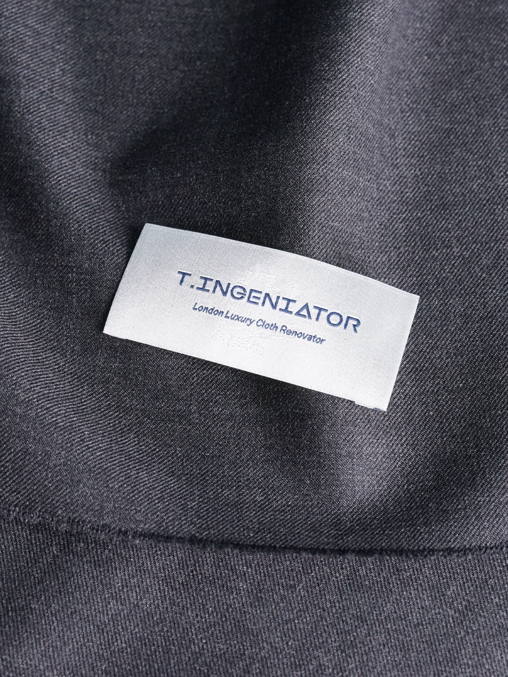 Mid Gray Twill Drape Suit