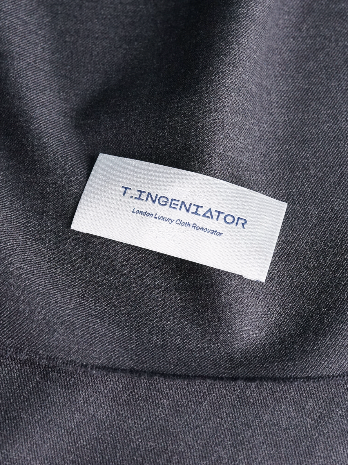Mid Gray Twill Drape Suit