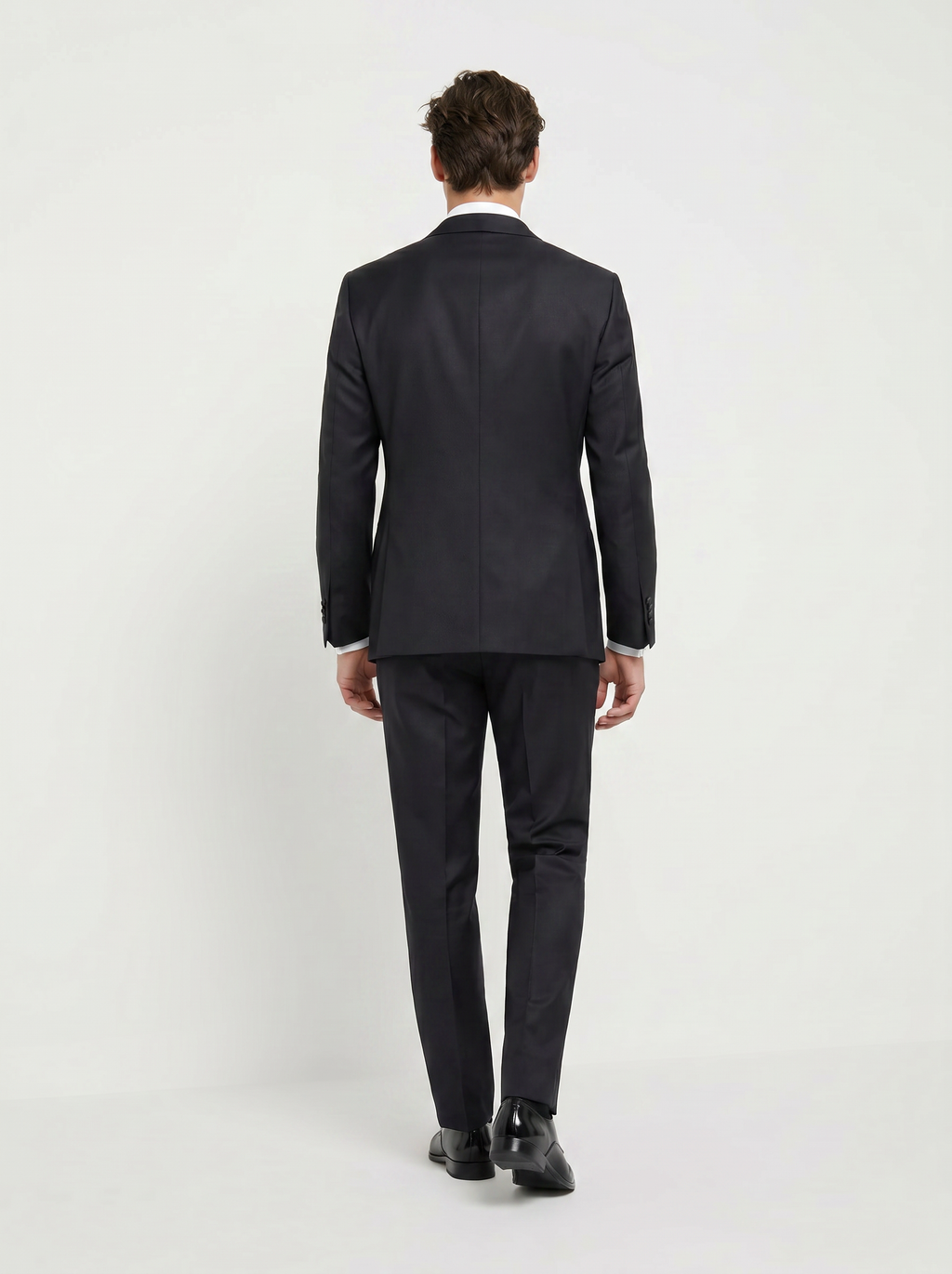 Black Twill Drape Tuxedo