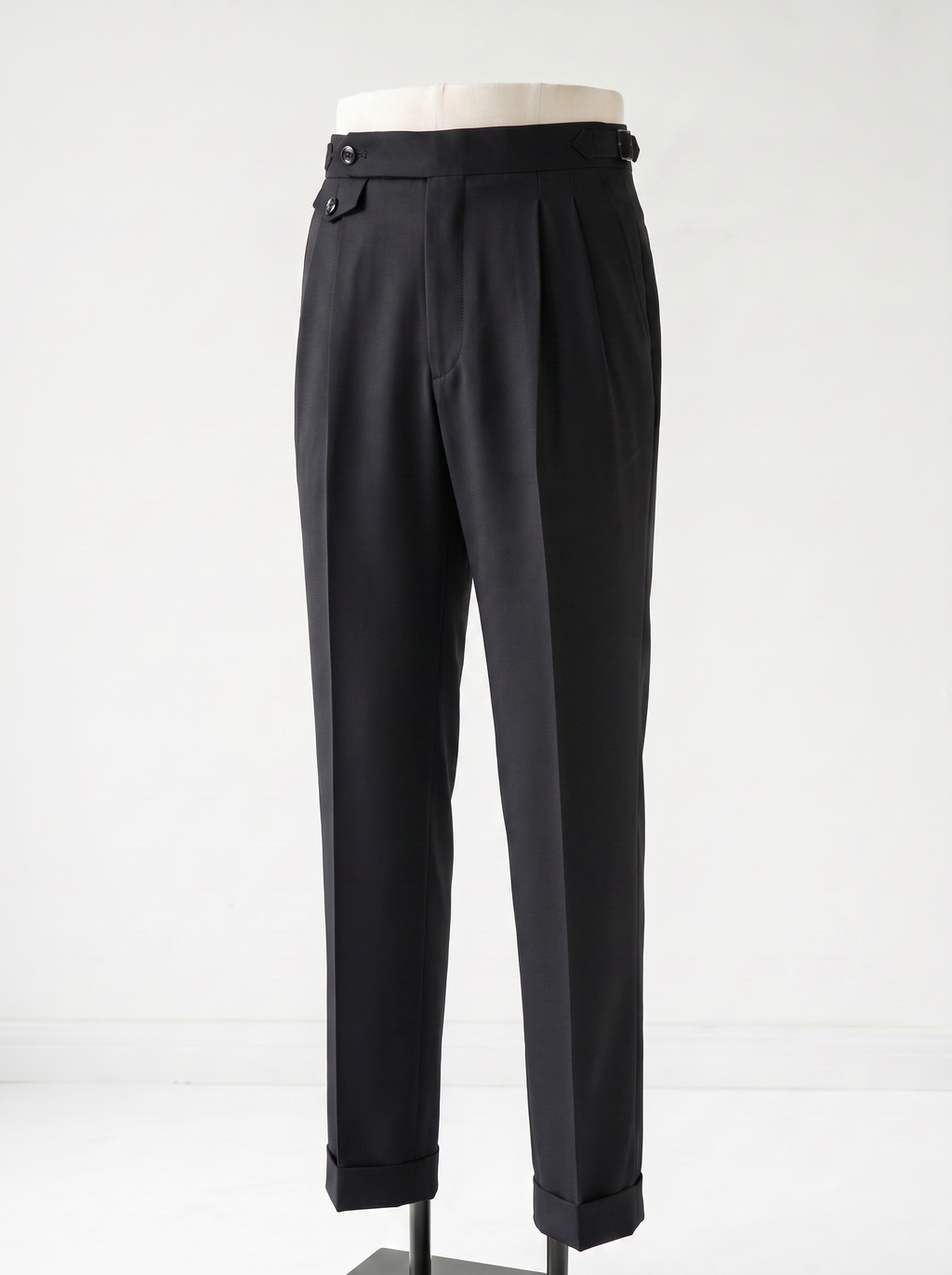 Black Twill Drape Tuxedo