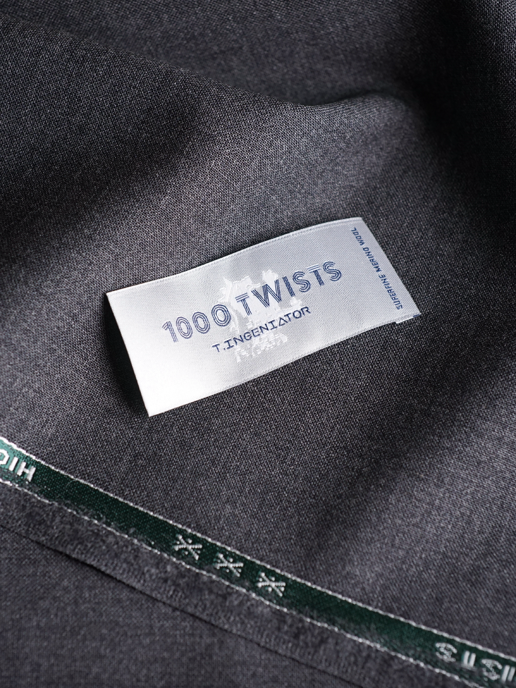Dark Gray High-Twist Suit