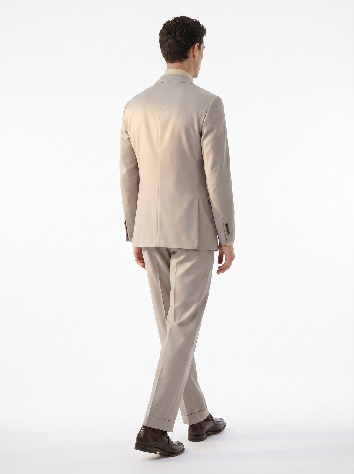 Oatmeal High-Twist Suit