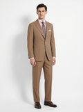 Tobacco High-Twist Suit