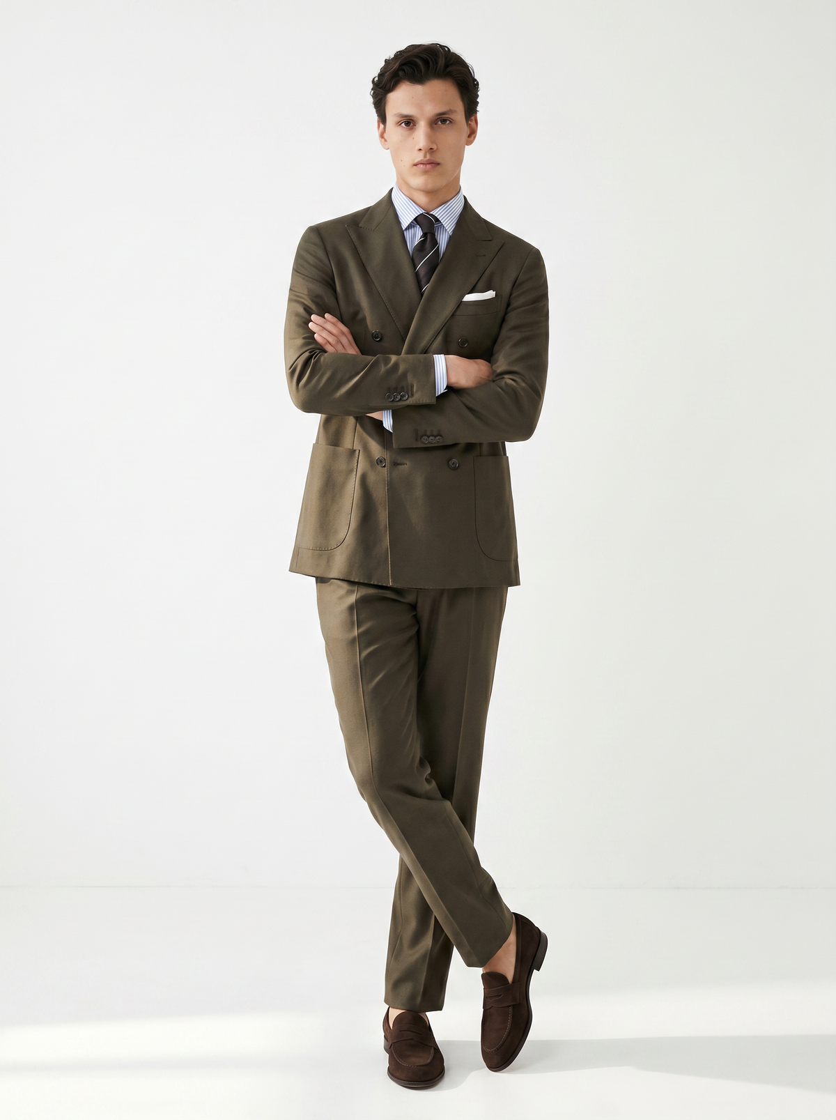 Covert Green High-Twist Suit