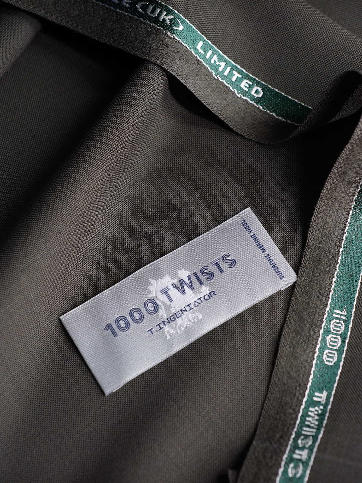 Olive Green High-Twist Suit