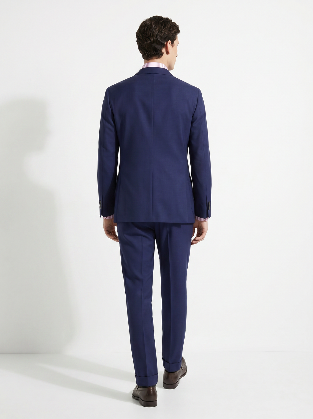 Royal Blue High-Twist Suit
