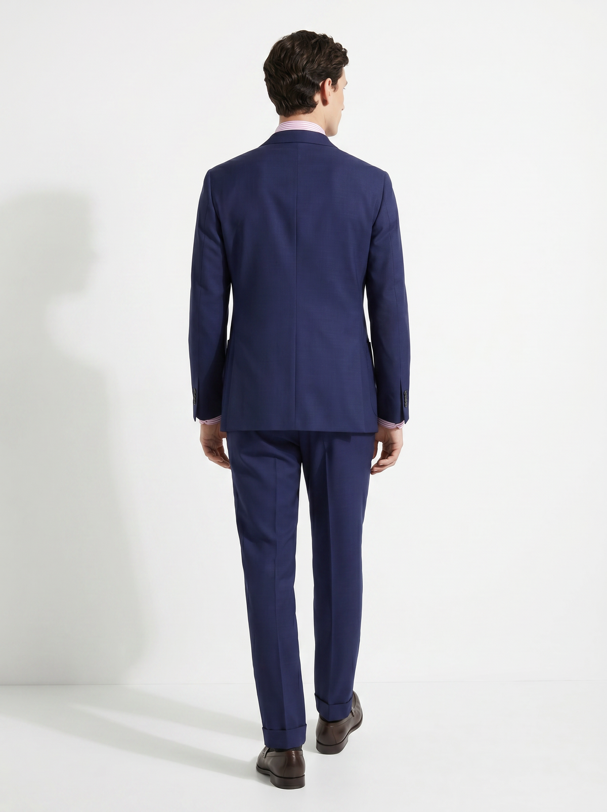 Royal Blue High-Twist Suit