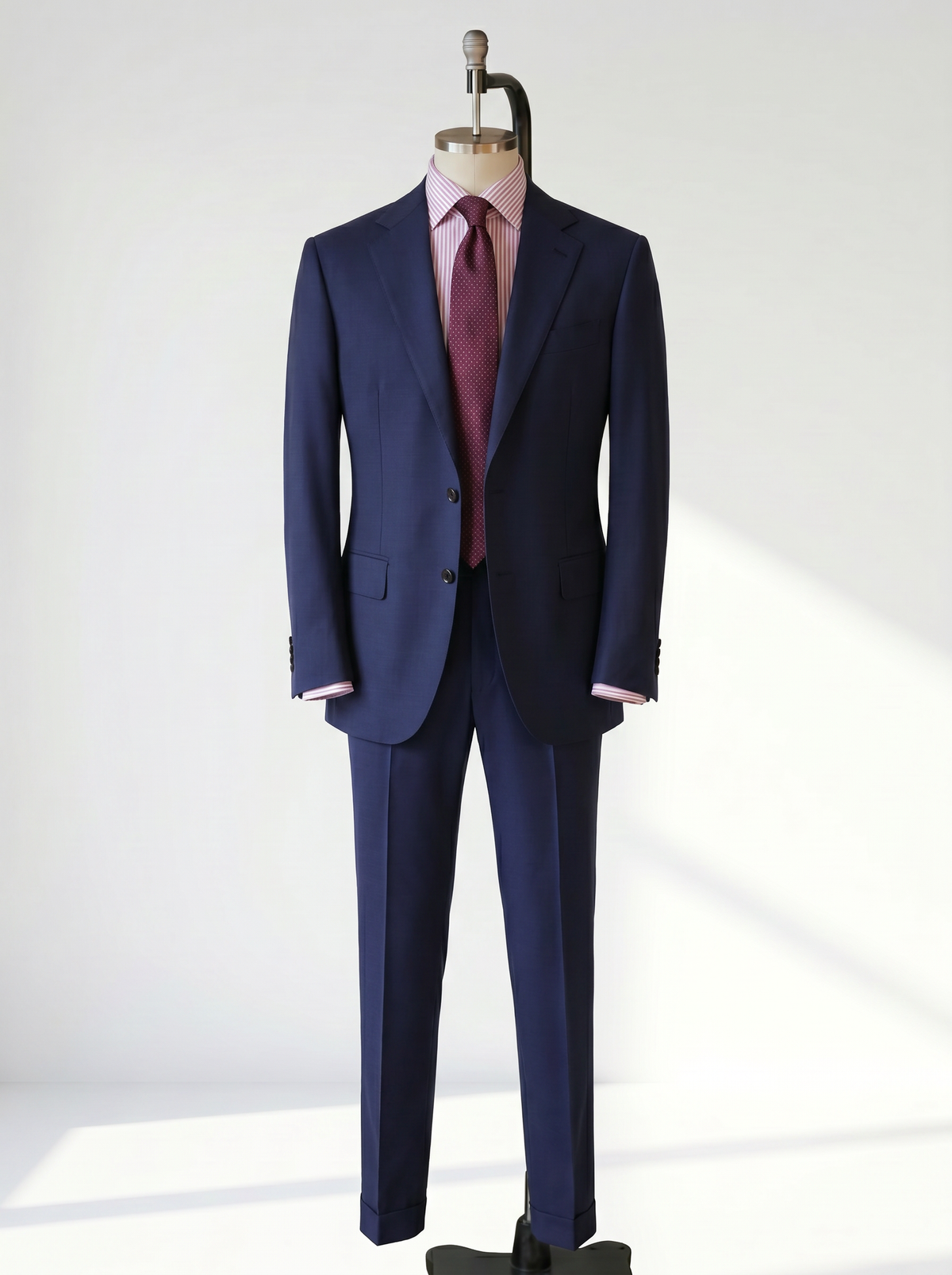 Royal Blue High-Twist Suit