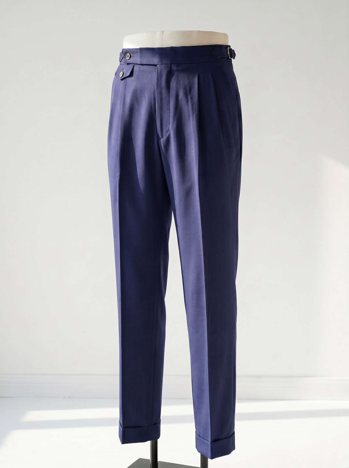 Royal Blue High-Twist Suit