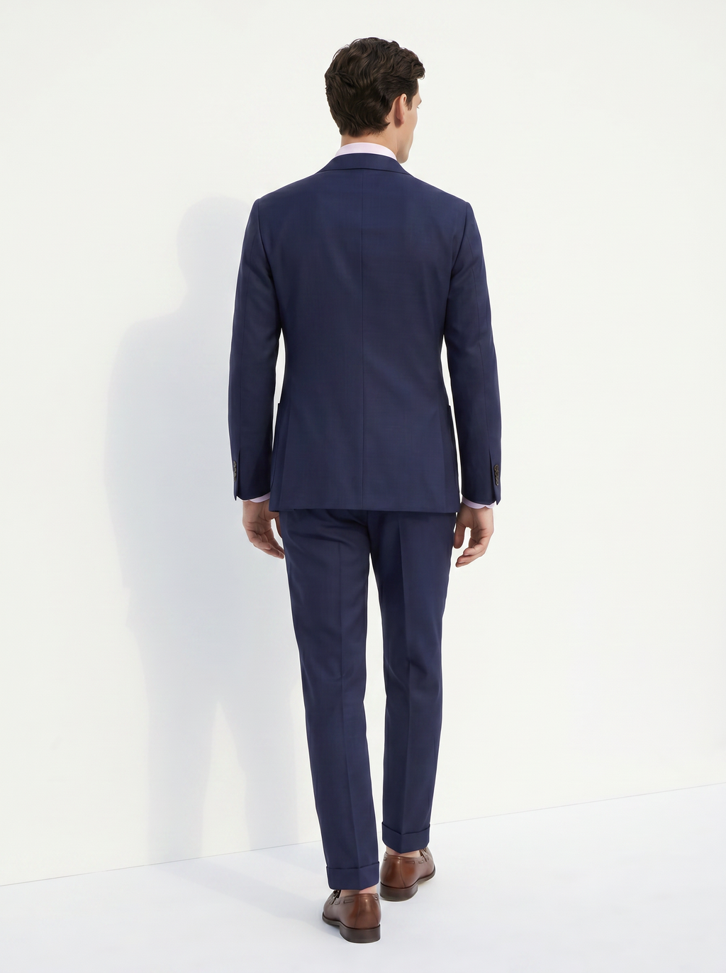 Navy High-Twist Suit