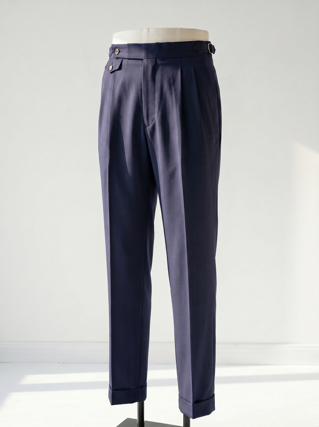 Navy High-Twist Suit