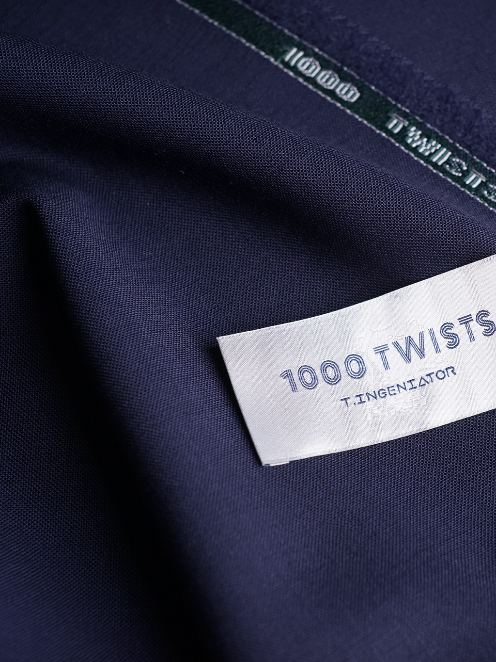 Navy High-Twist Suit