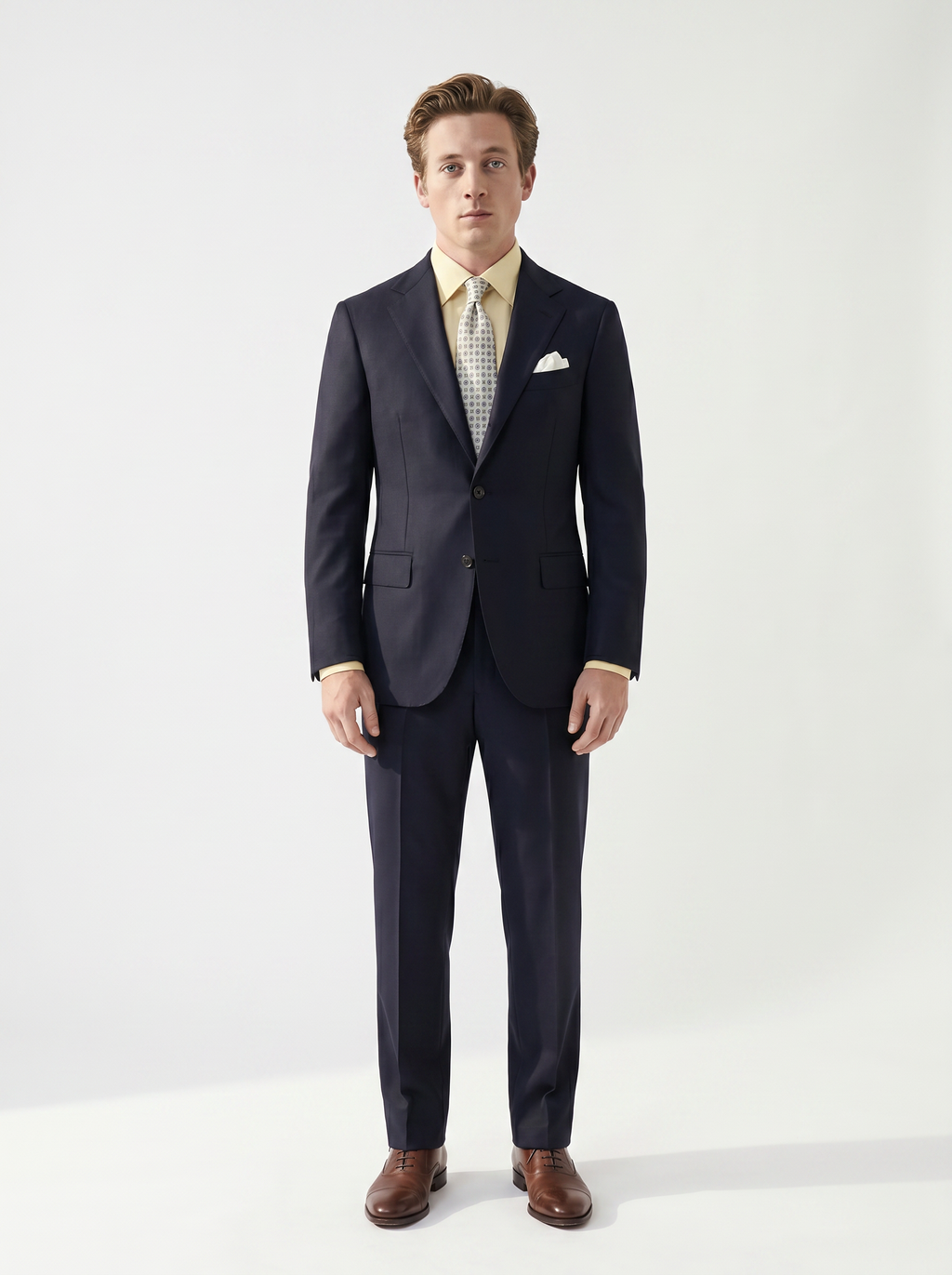 Dark Navy High-Twist Suit