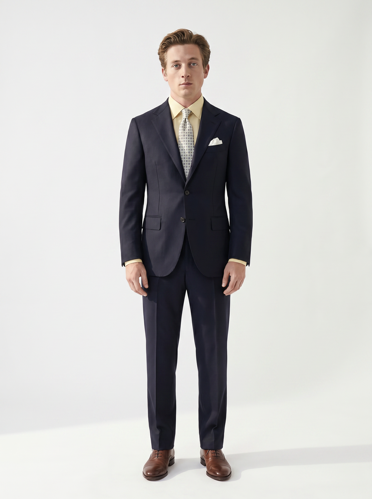 Dark Navy High-Twist Suit