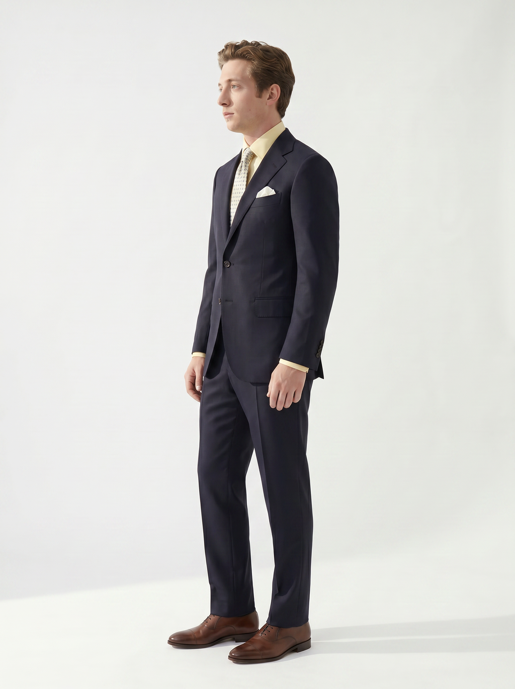 Dark Navy High-Twist Suit