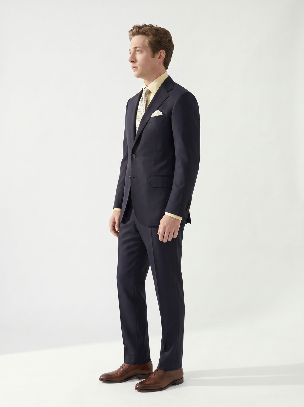 Dark Navy High-Twist Suit