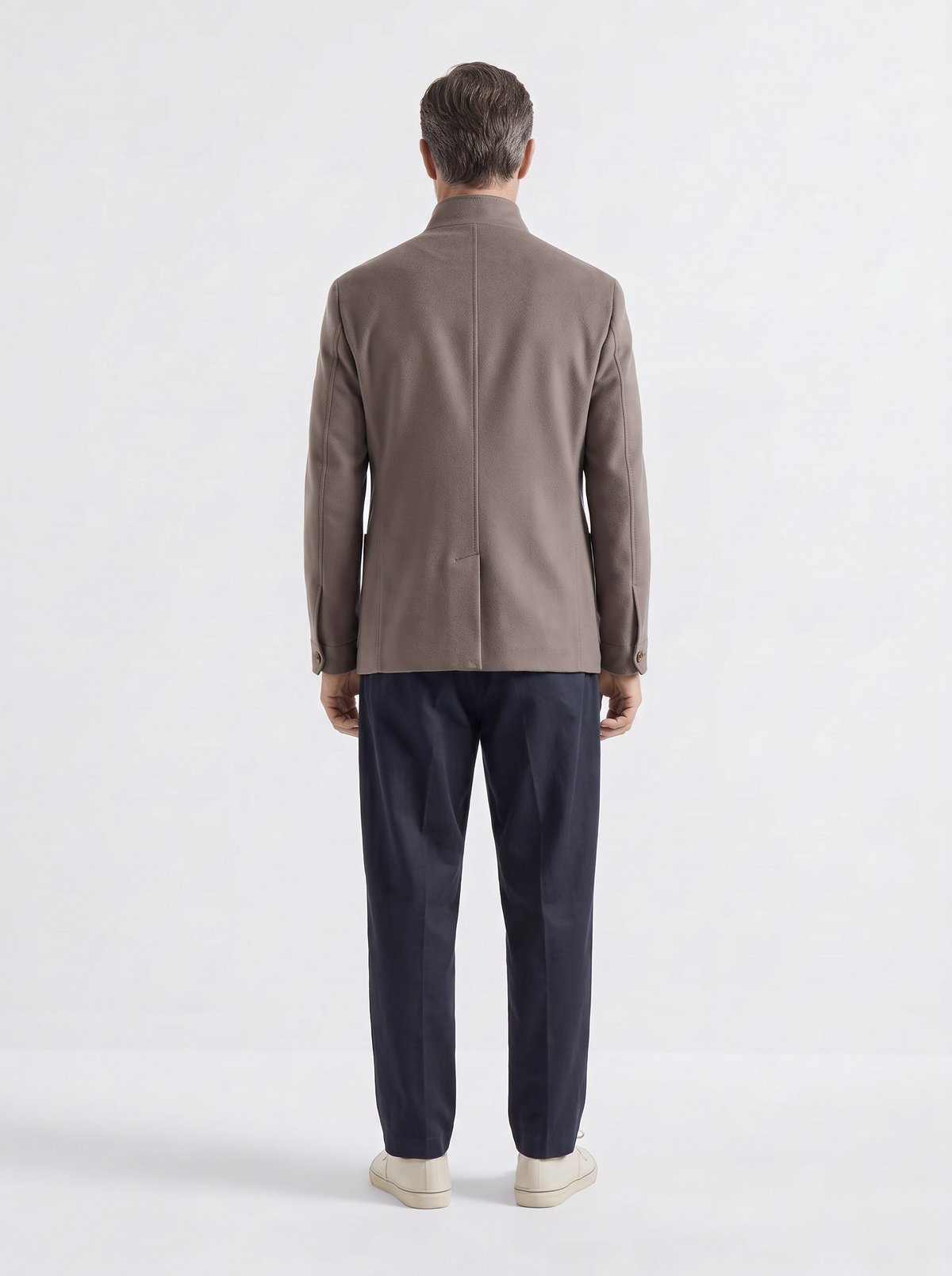 Taupe Cashmere The Count Jacket