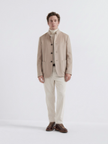 Beige Cashmere Spagna Jacket