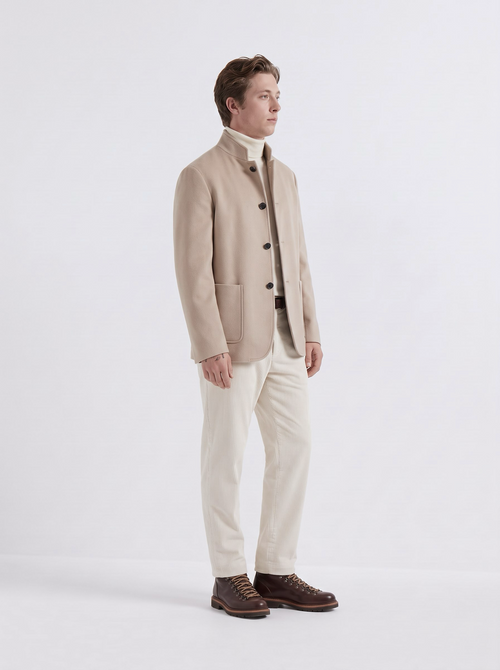 Beige Cashmere Spagna Jacket