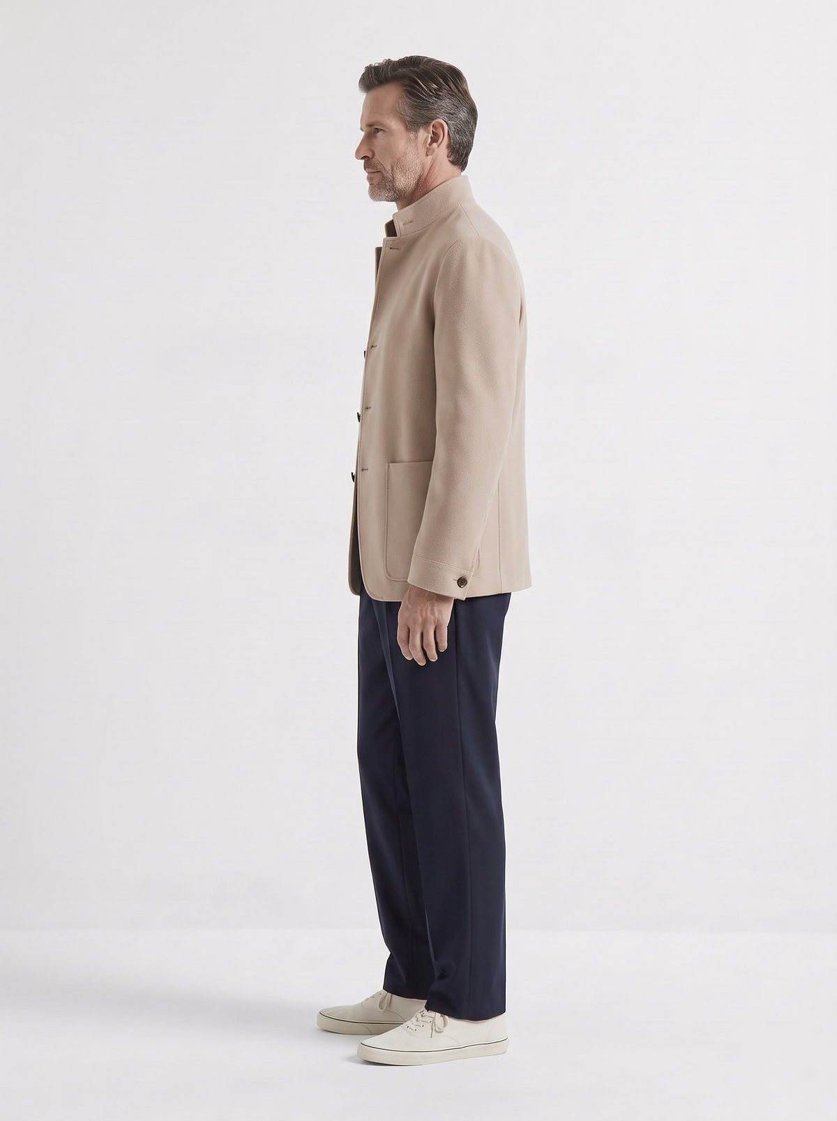 Beige Cashmere The Count Jacket