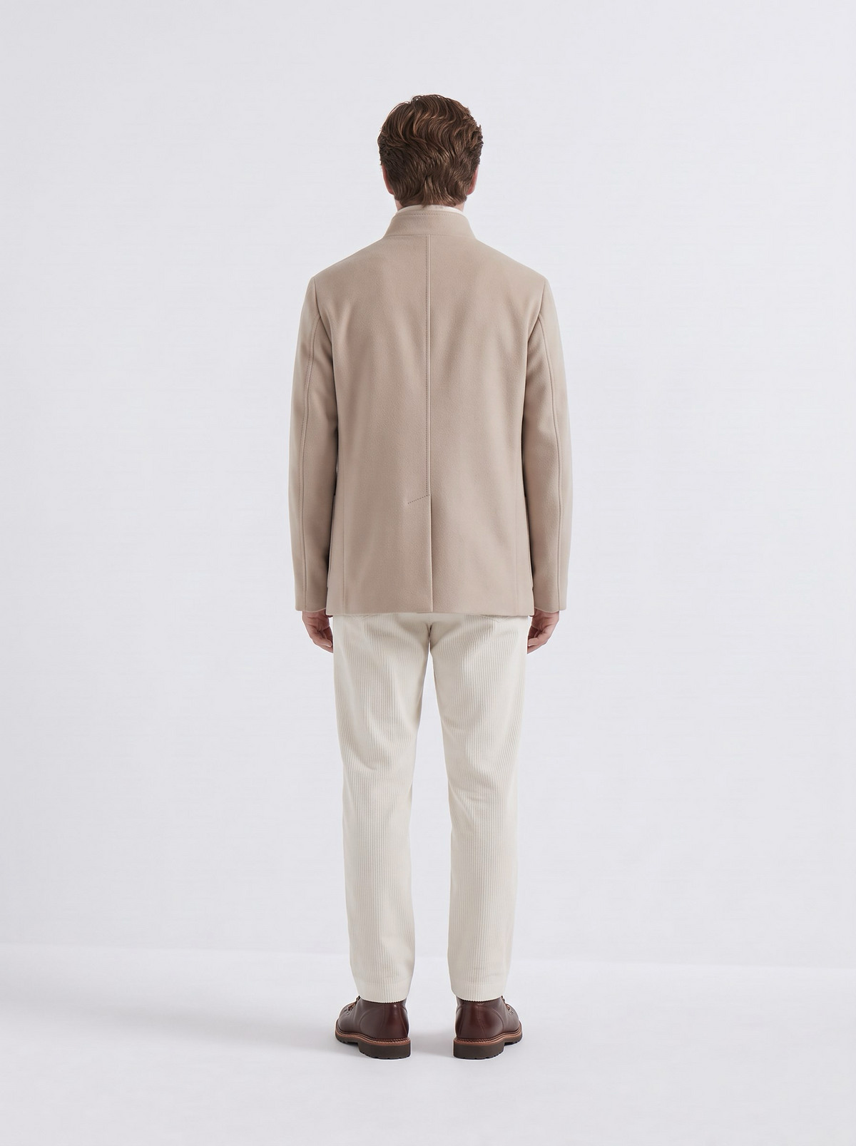 Beige Cashmere Spagna Jacket