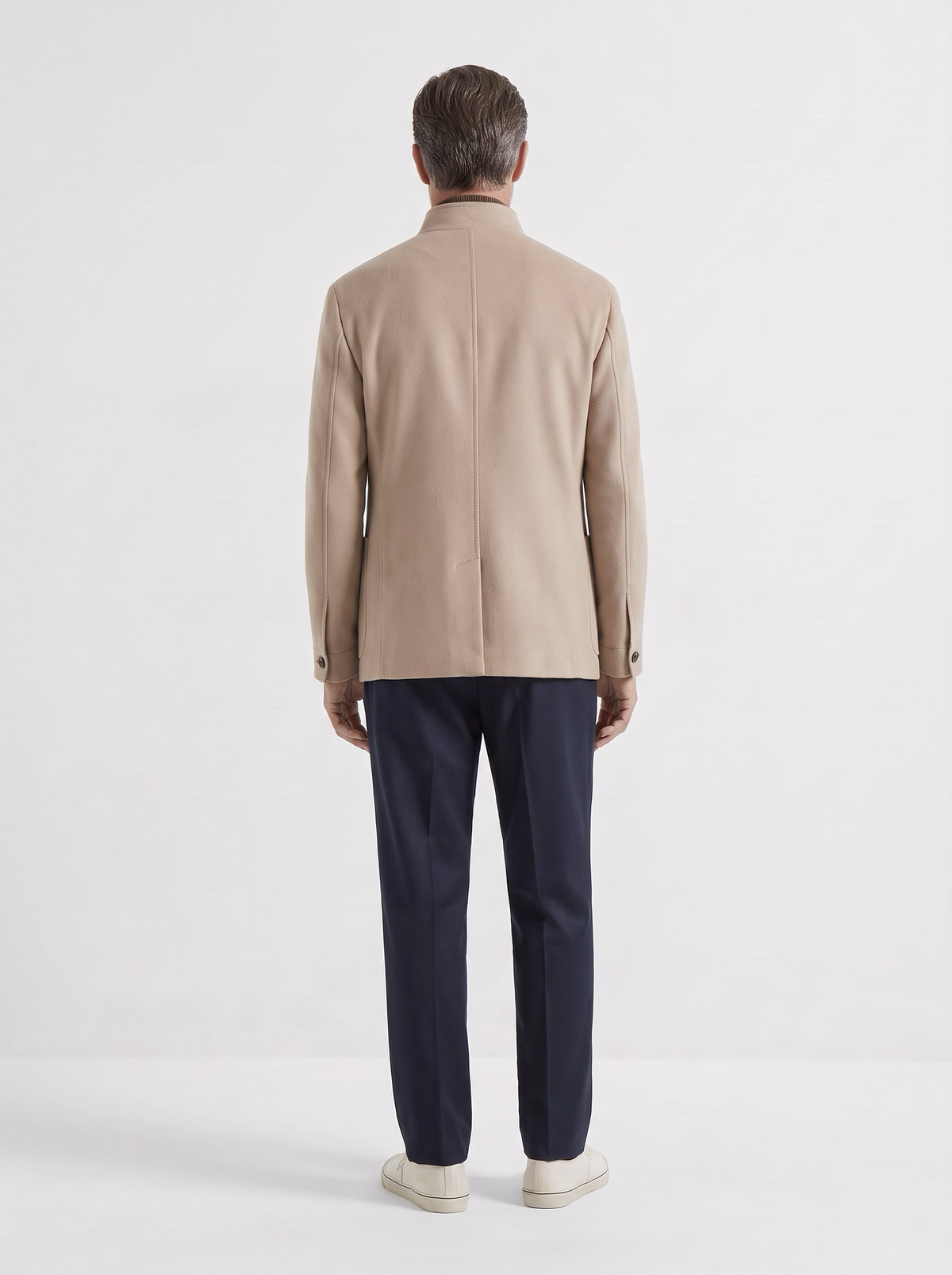 Beige Cashmere The Count Jacket